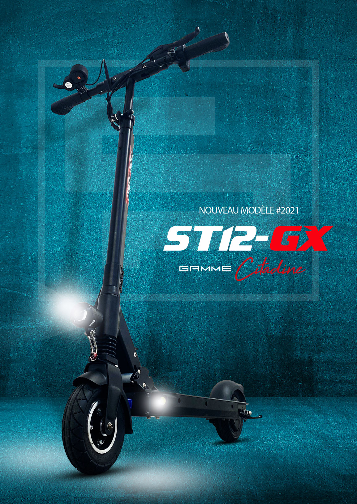 Trottinette électrique / SpeedTrott ST-12 GX à 599 €