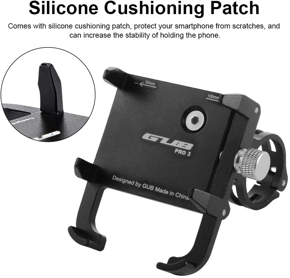 Support téléphone portable pour trottinette éléctrique - GUB PRO 3