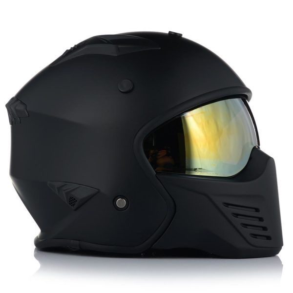 Visière Or pour casque Jet Predator – Image 3