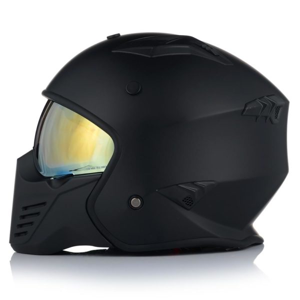 Visière Or pour casque Jet Predator