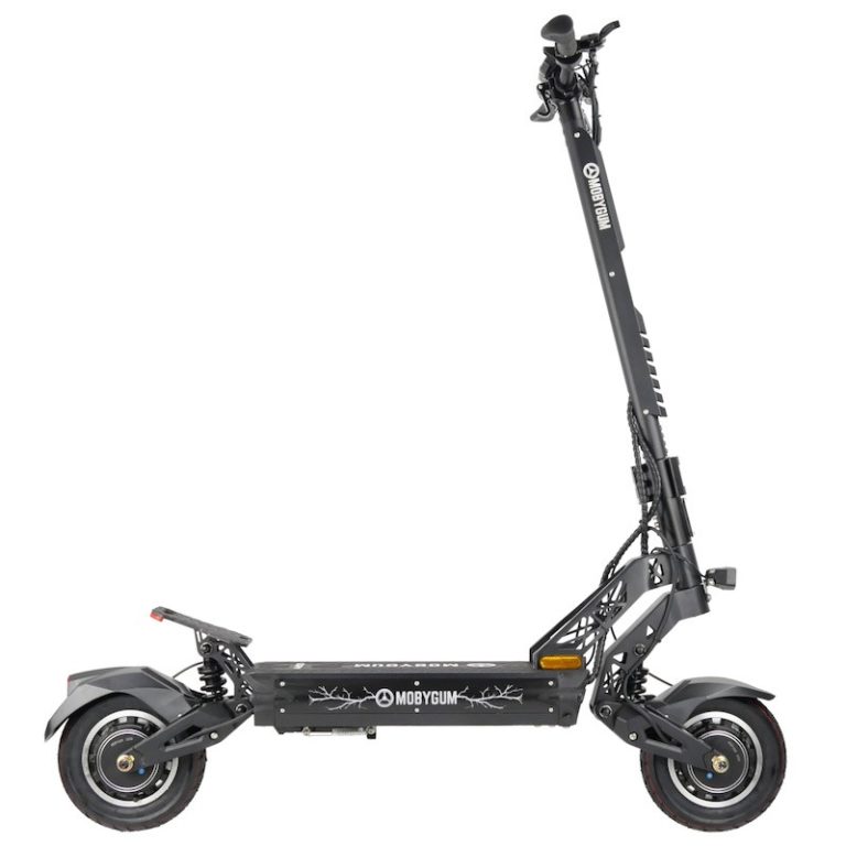 Trottinette électrique Mobygum – Puissance 2 X 1000 Watts – Noir, Pour Adultes